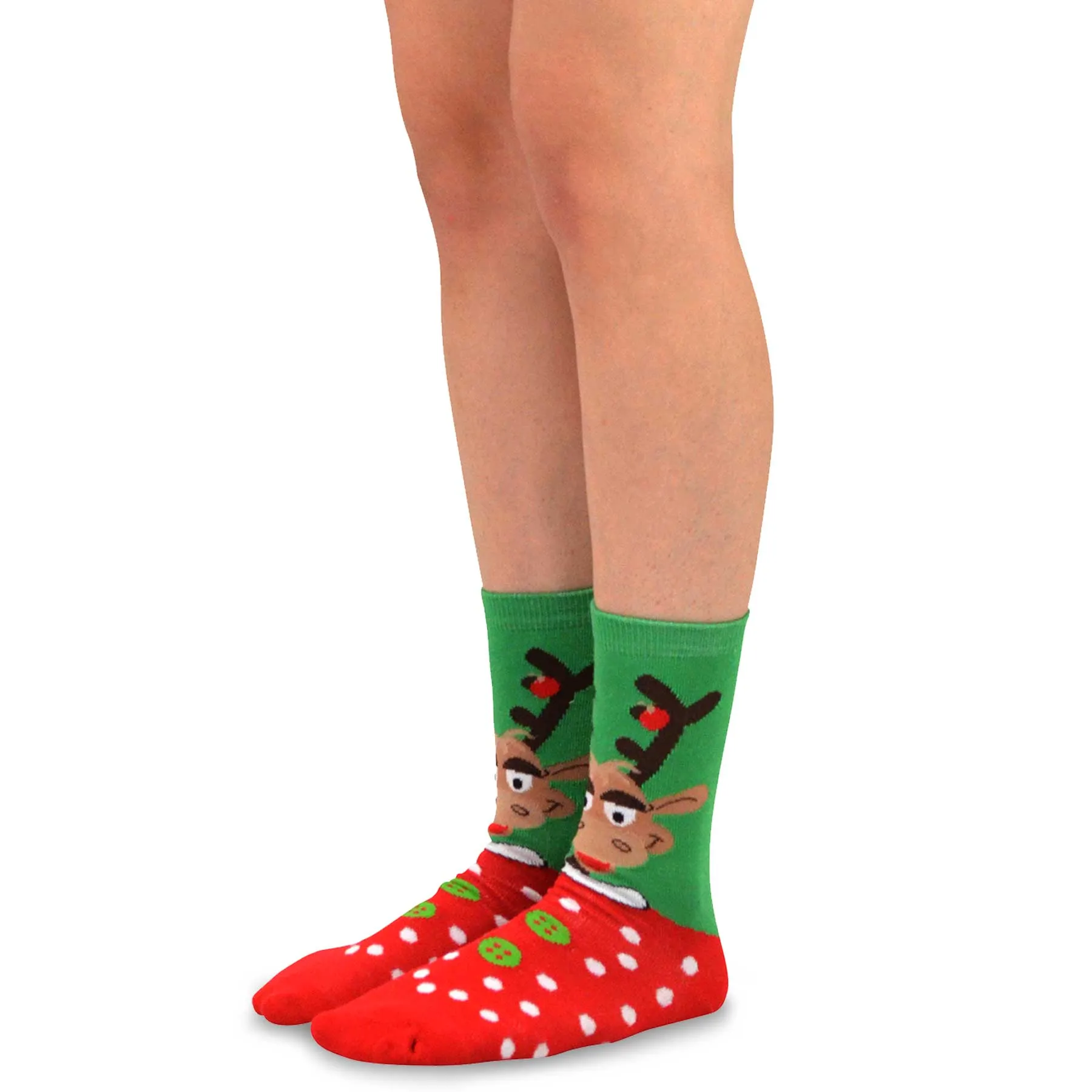 TeeHee Socks Women's Christmas 9-item Variety Gift Box Set A (12227)