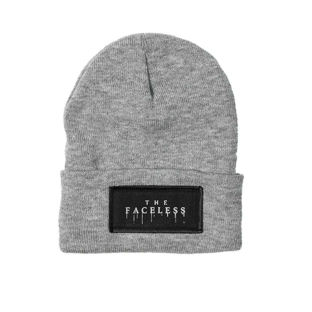 The Faceless - Heather Grey Logo Beanie