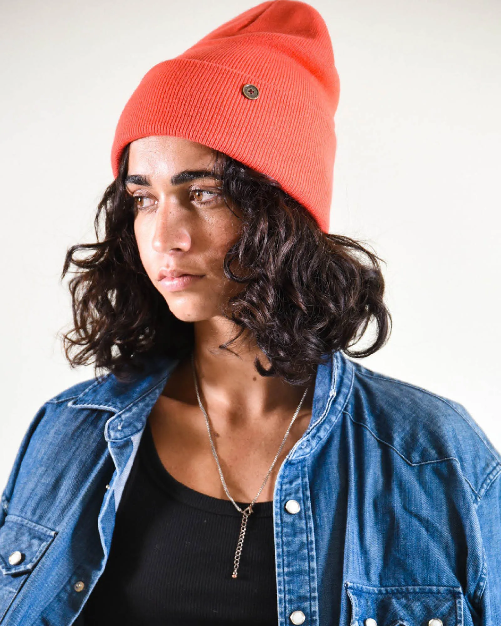 The Lucks  Beanie - Coral