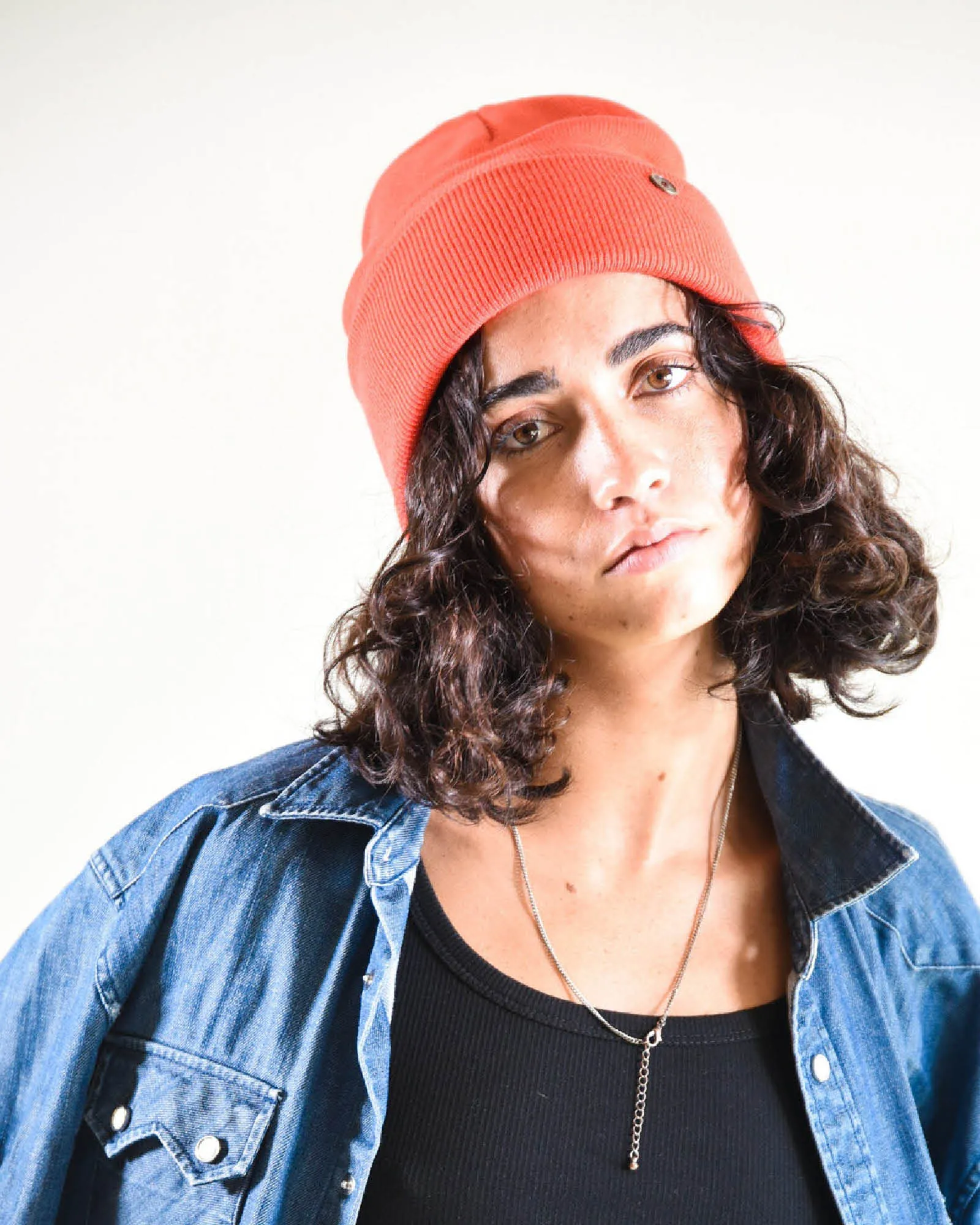 The Lucks  Beanie - Coral
