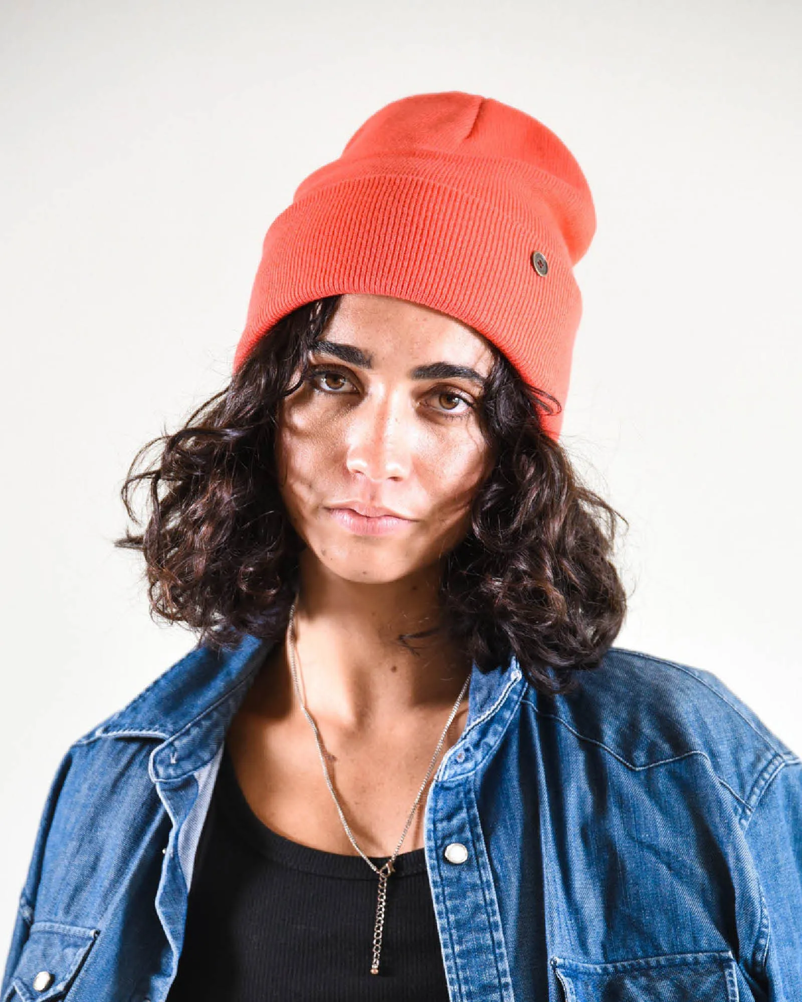 The Lucks  Beanie - Coral