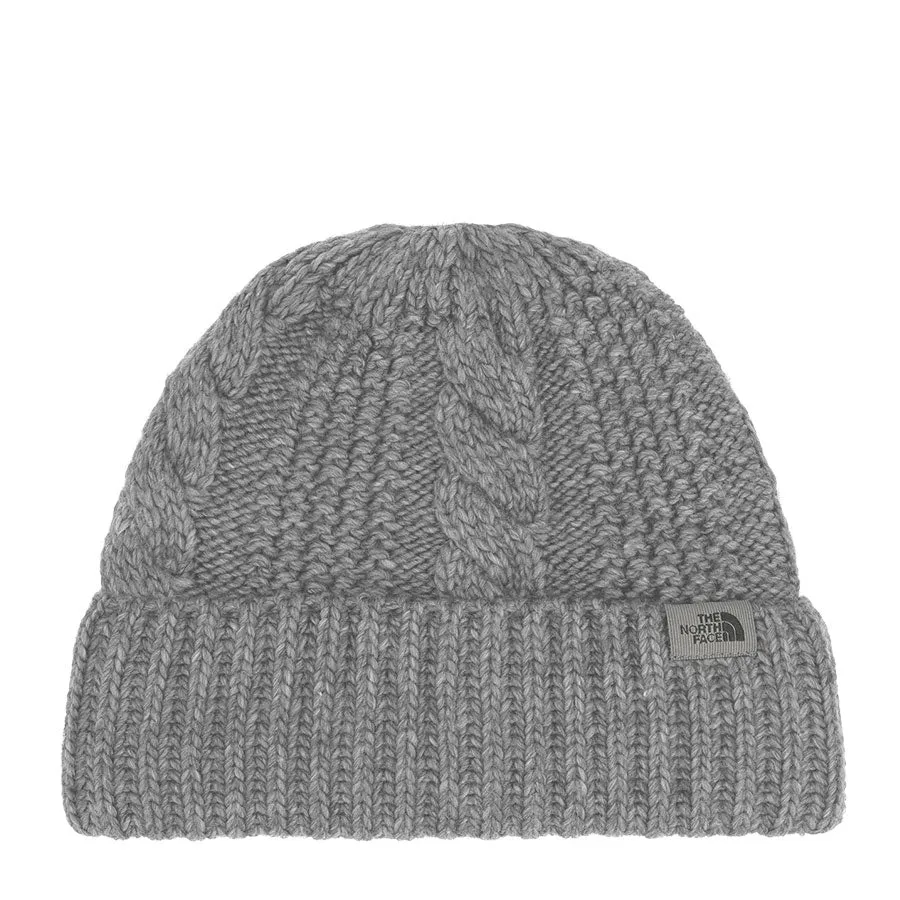 The North Face Women's Oh Mega Beanie TNF Medium Grey Heather 2025