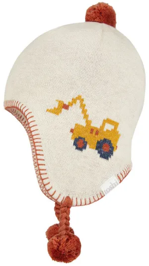 Toshi Organic Beanie Earmuff Storytime Earthmover