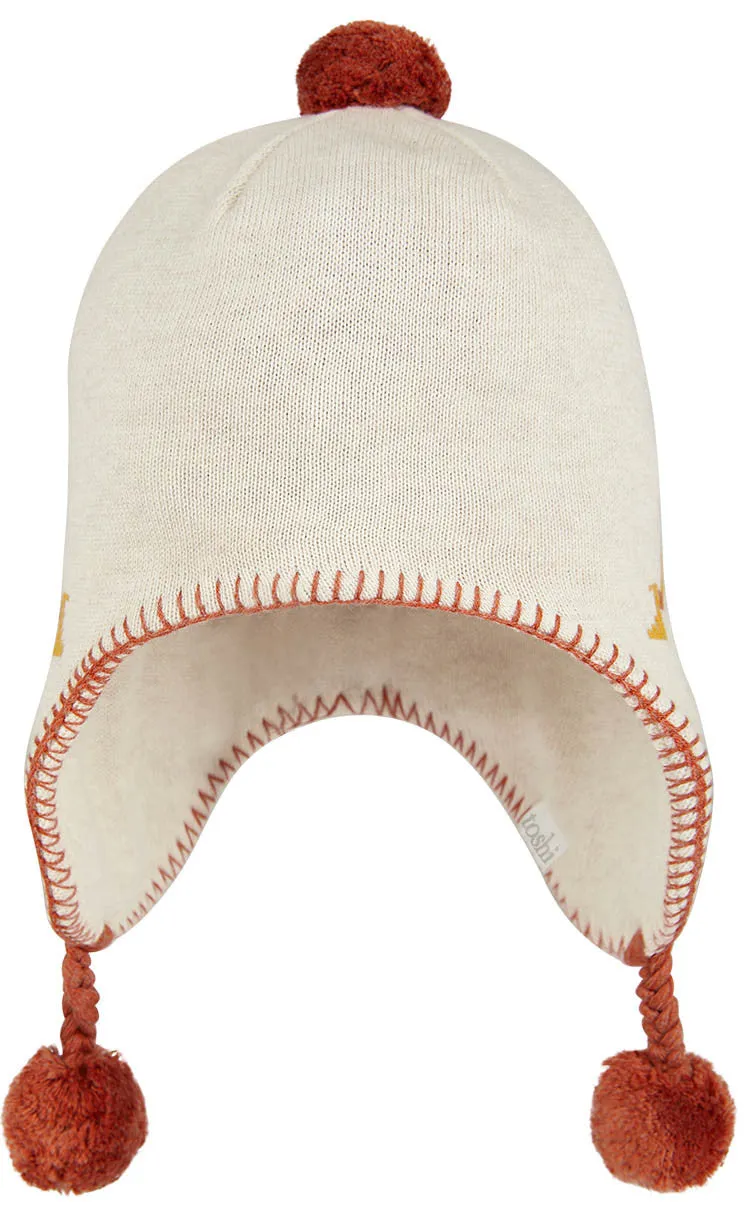 Toshi Organic Beanie Earmuff Storytime Earthmover