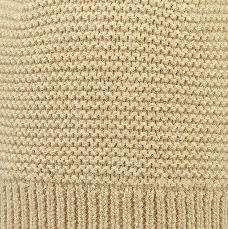 TOSHI - ORGANIC BEANIE SNOWY: DRIFTWOOD