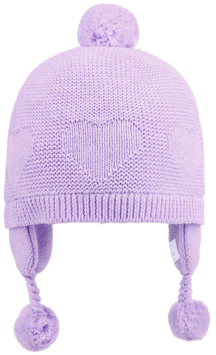 TOSHI - ORGANIC EARMUFF BEANIE HEART AMETHYST