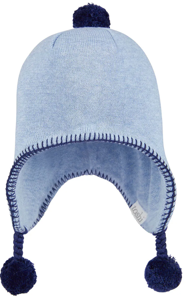 TOSHI - ORGANIC EARMUFF BEANIE LAPDOG