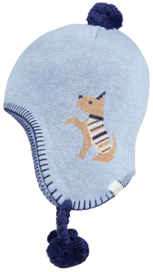 TOSHI - ORGANIC EARMUFF BEANIE LAPDOG