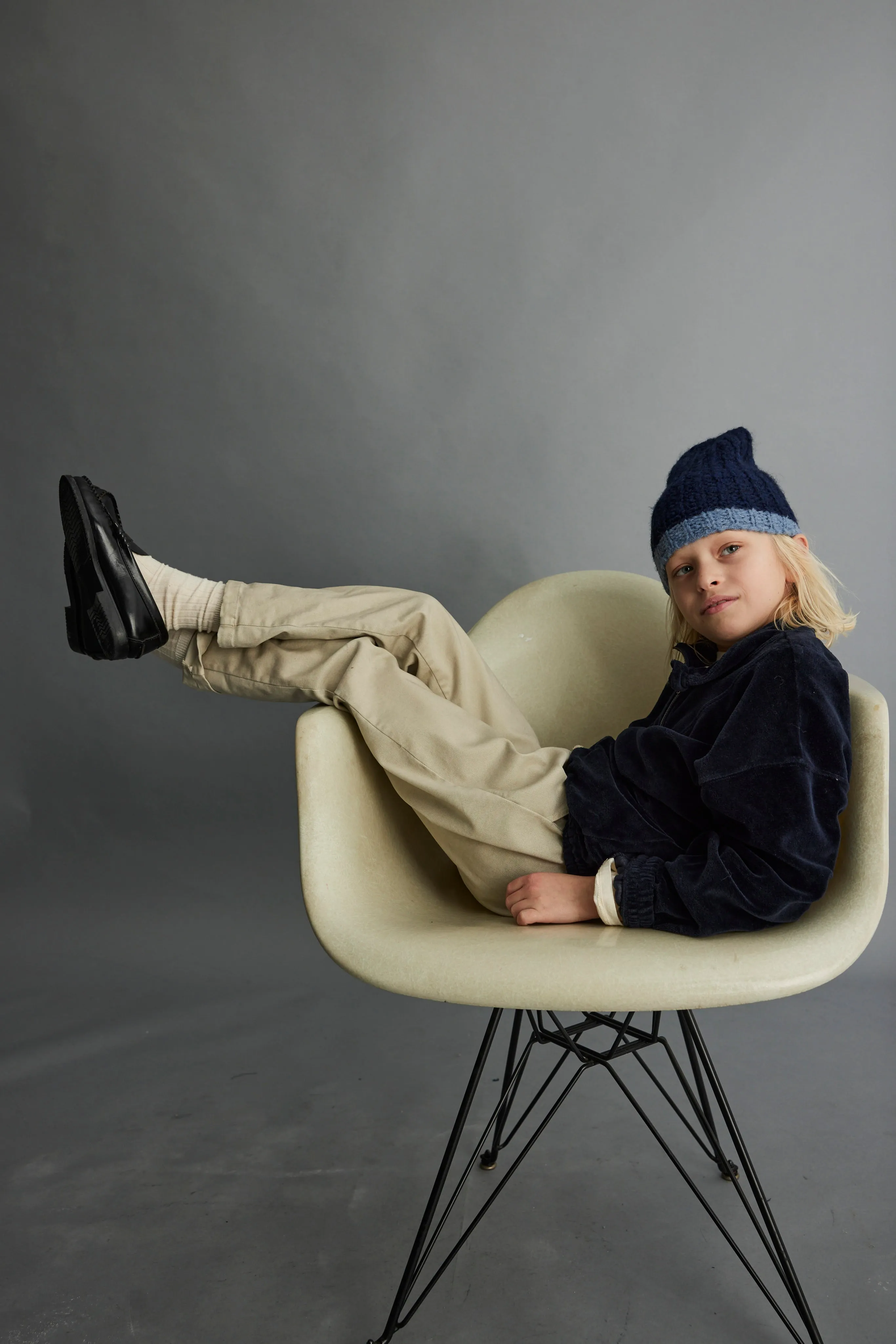TRICOT COLORBLOCK BEANIE