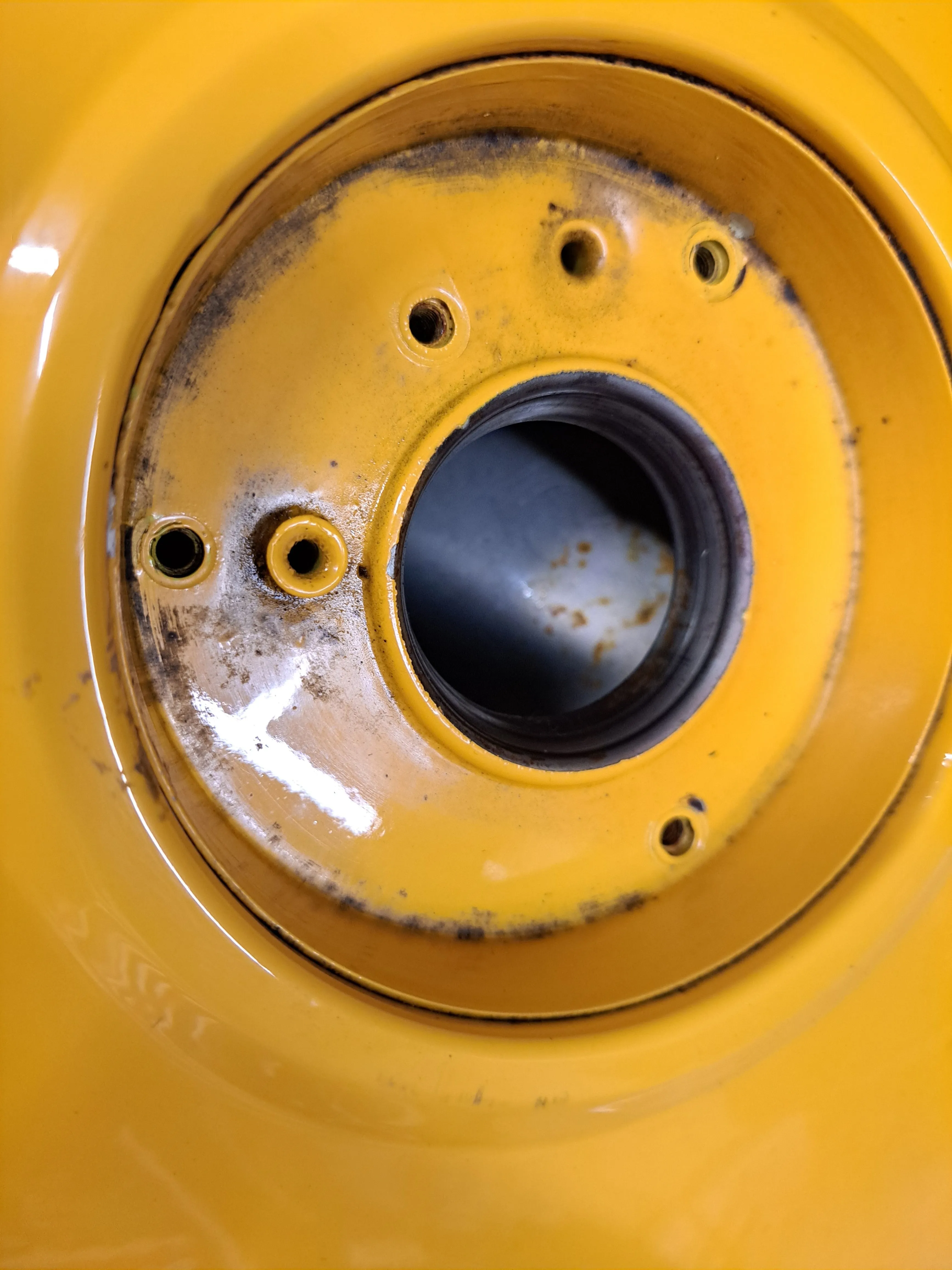 Triumph TT 600 Yellow Gas Tank