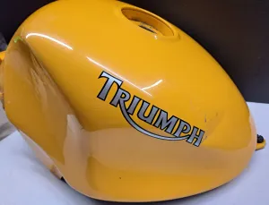 Triumph TT 600 Yellow Gas Tank