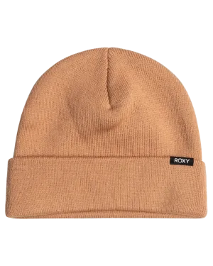 Tropical Snow Beanie in Camel