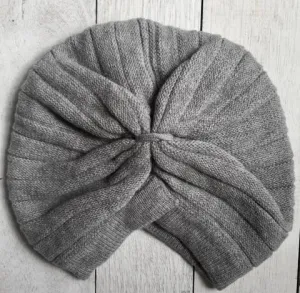Turban Outfitter Pure Merino Wool Beanie - Dove Grey