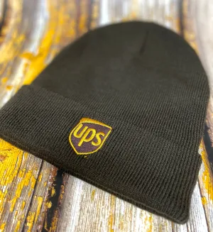 UPS - Beanie with Cuff