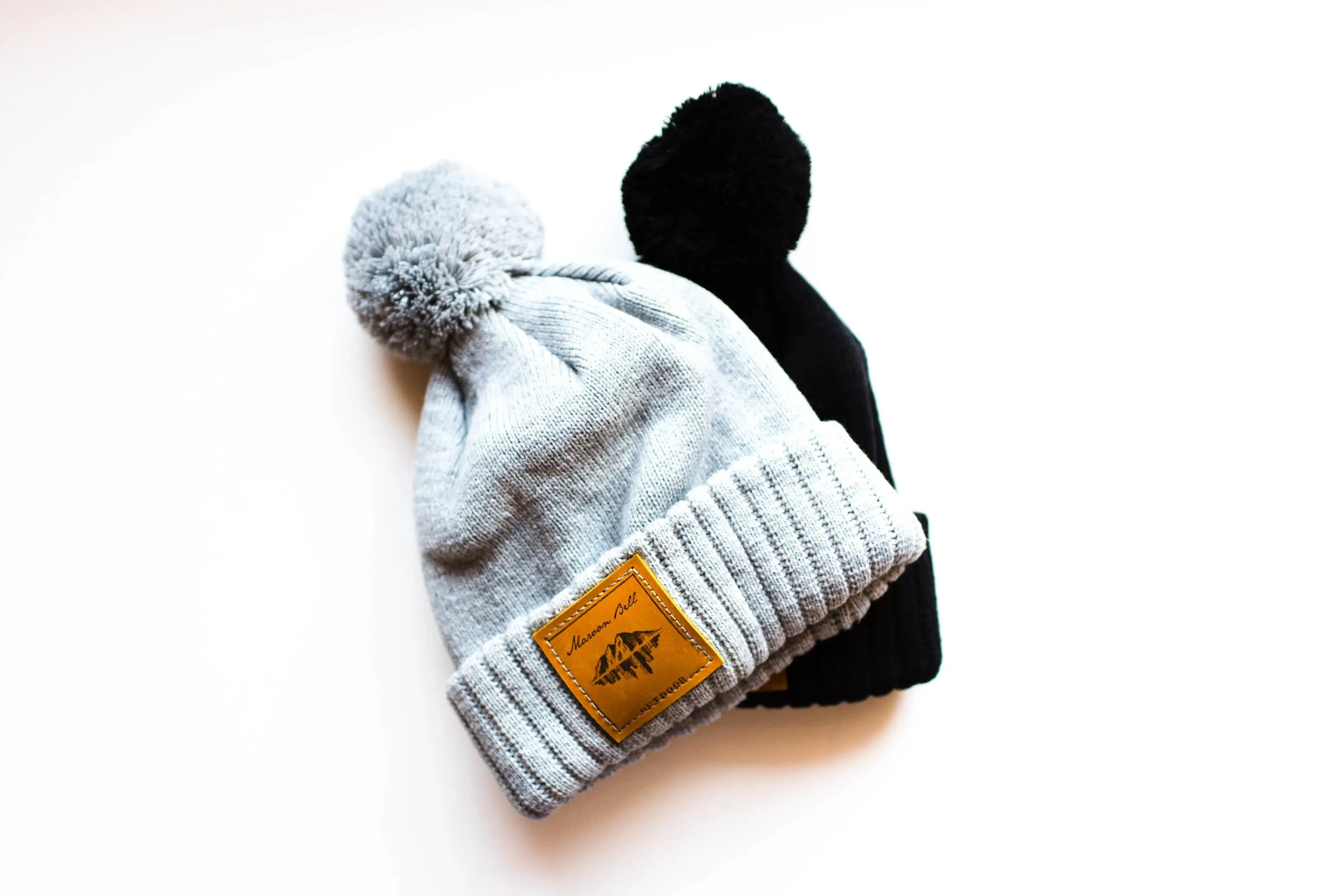 Urban Outdoor Beanie with Pom | Grey