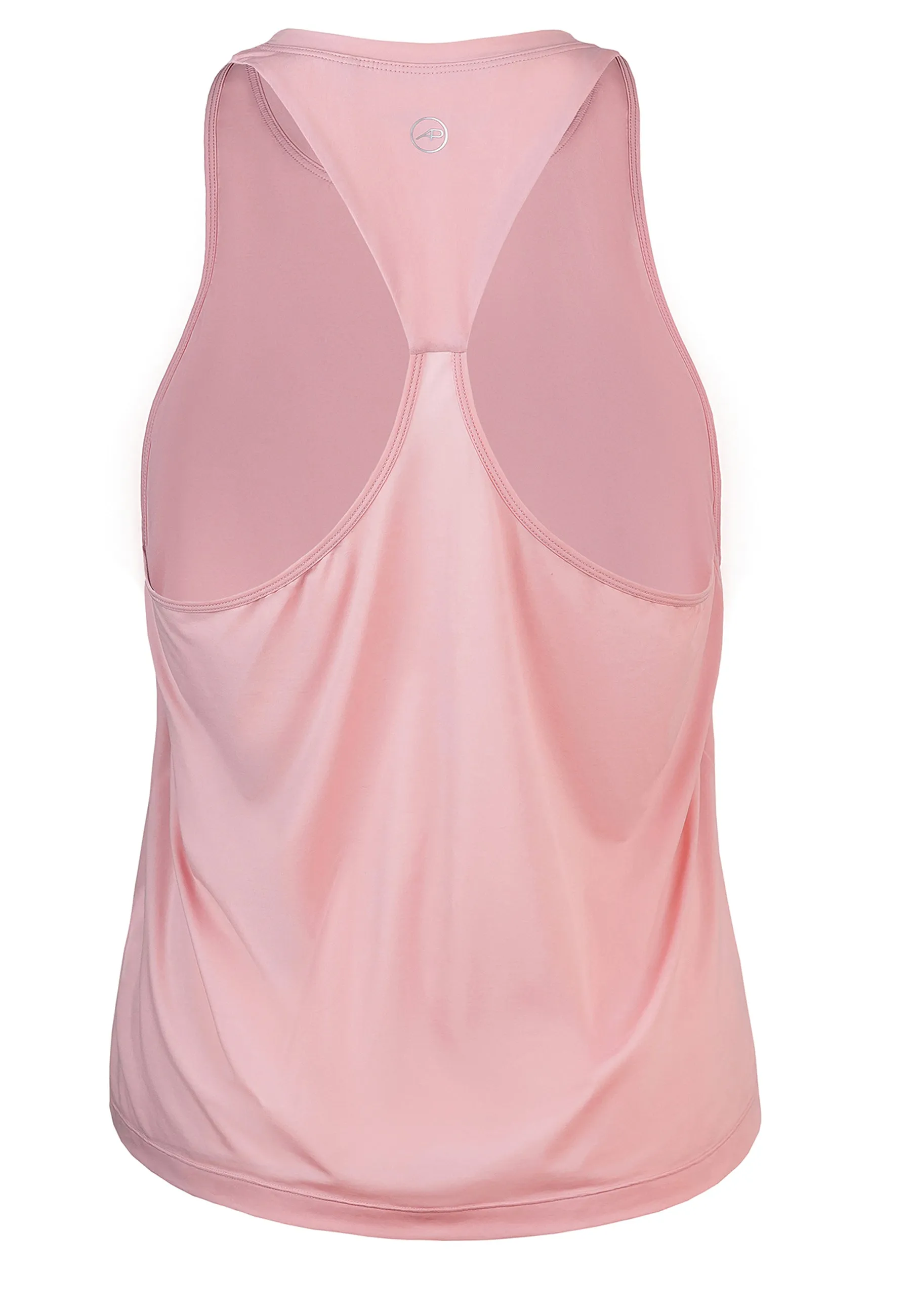 Velocity Sheer Tank Top - Rose Blossom