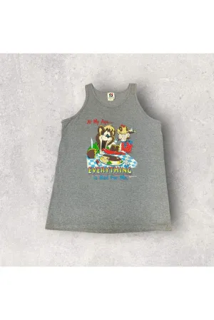 Vintage 1995 Signal Artwear At My Age...Everything Is Bad For Me Tank- L