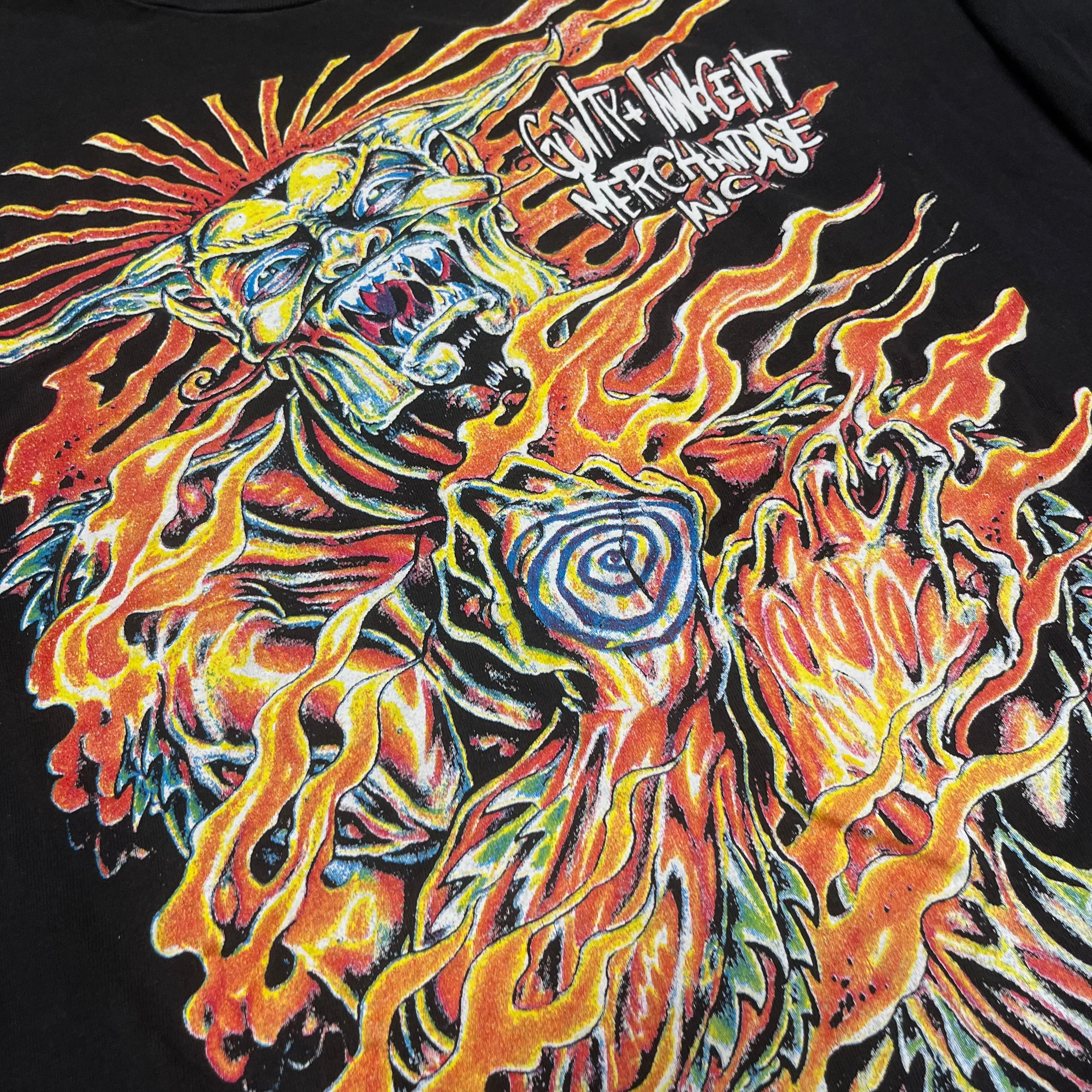 Vintage Guy Aitchison "Guilty   Innocent Merchandise Inc." Long Sleeve Shirt