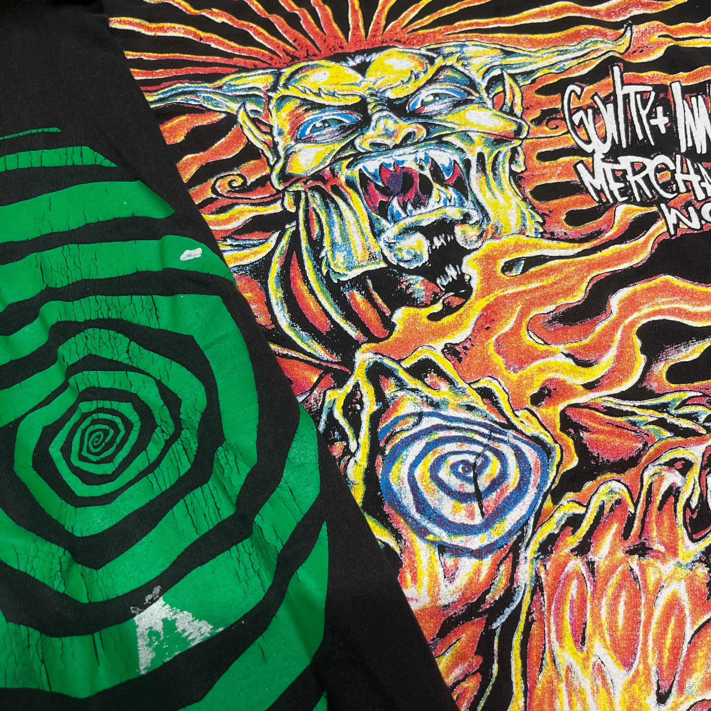 Vintage Guy Aitchison "Guilty   Innocent Merchandise Inc." Long Sleeve Shirt