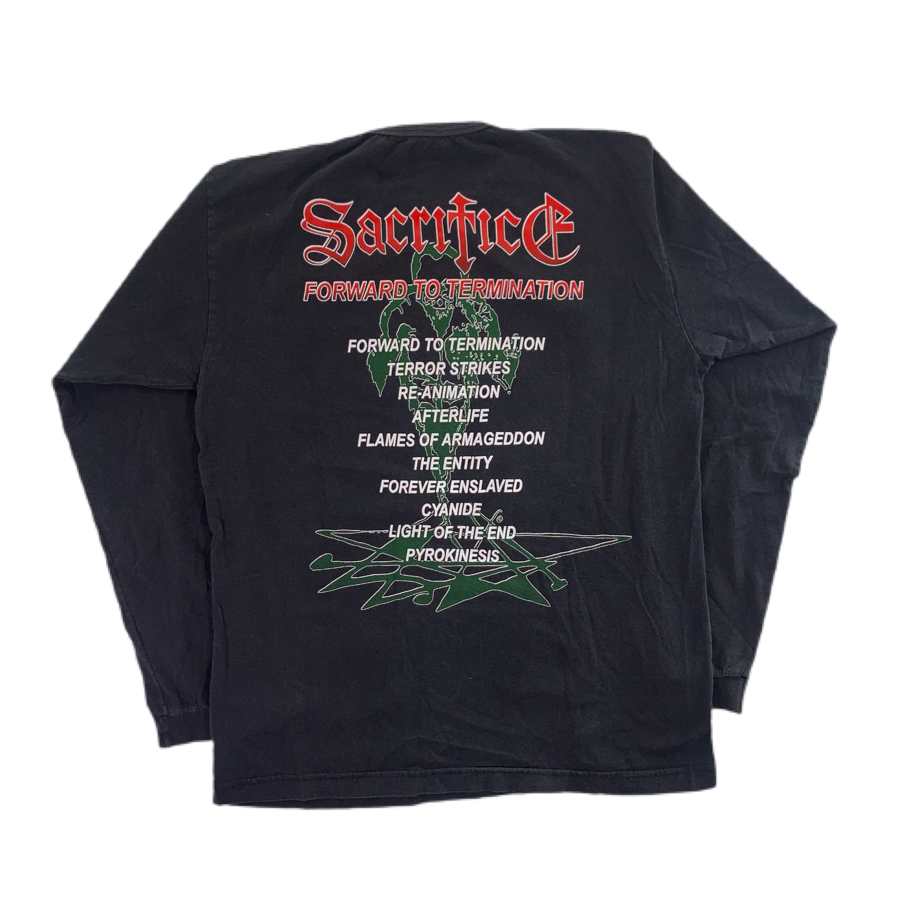 Vintage Sacrifice "Forward To Extermination" Long Sleeve Shirt