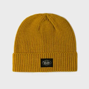 Vissla Creators Crew Eco Beanie Hat - One Size - Gold Coral
