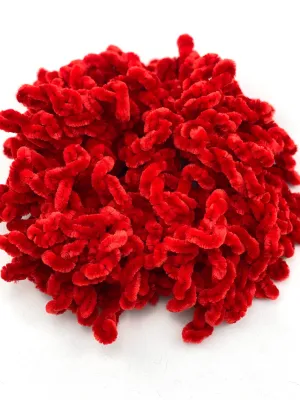 Volumizing Scrunchie Band - Red
