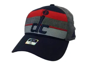 Washington Wizards Adidas Navy & Red Structured Fitted Hat Cap (S/M)