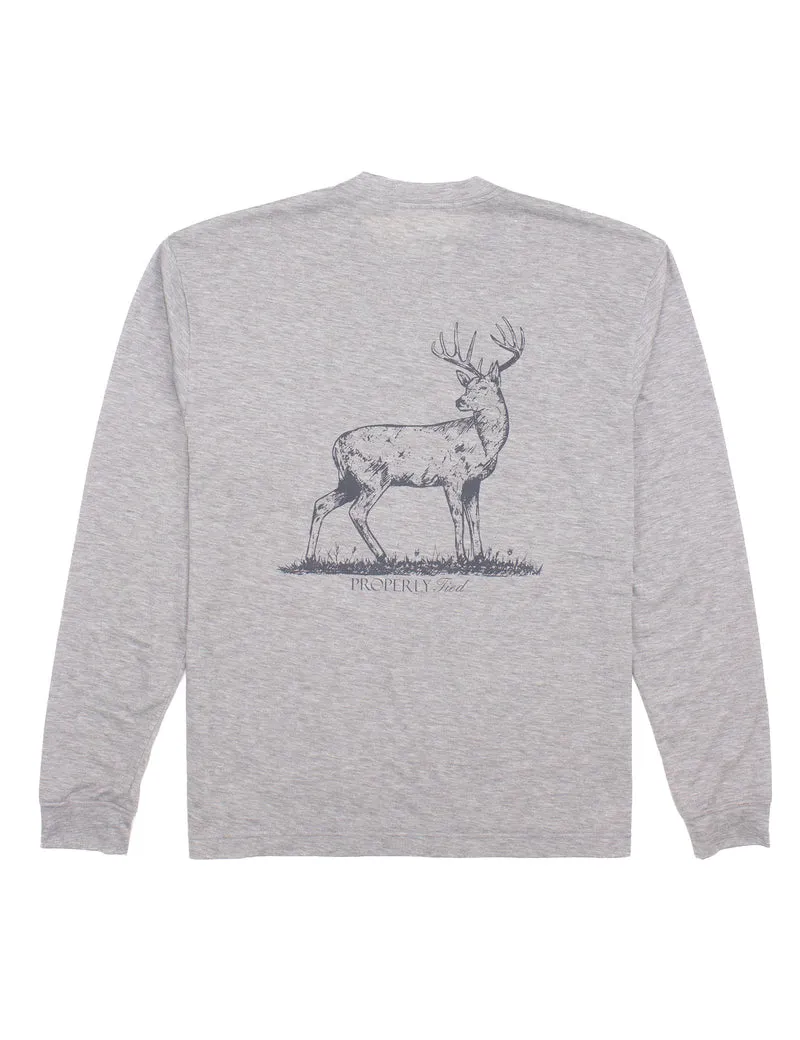 Whitetail Portland Pocket LS Tee