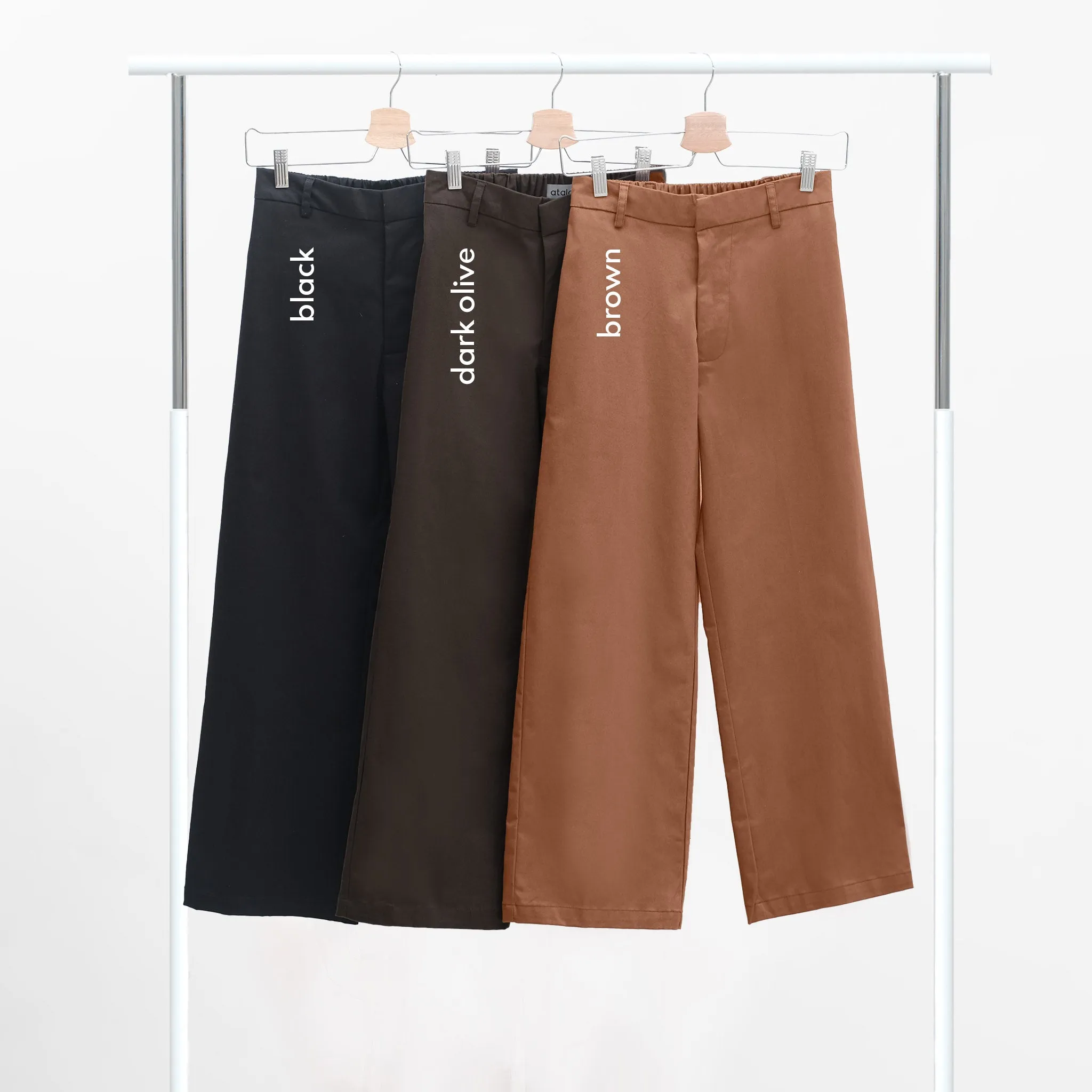 Wide Chino Pants