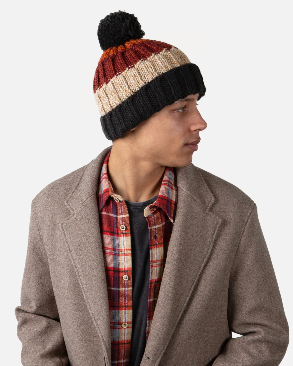 Wilhelm Beanie in Burgundy