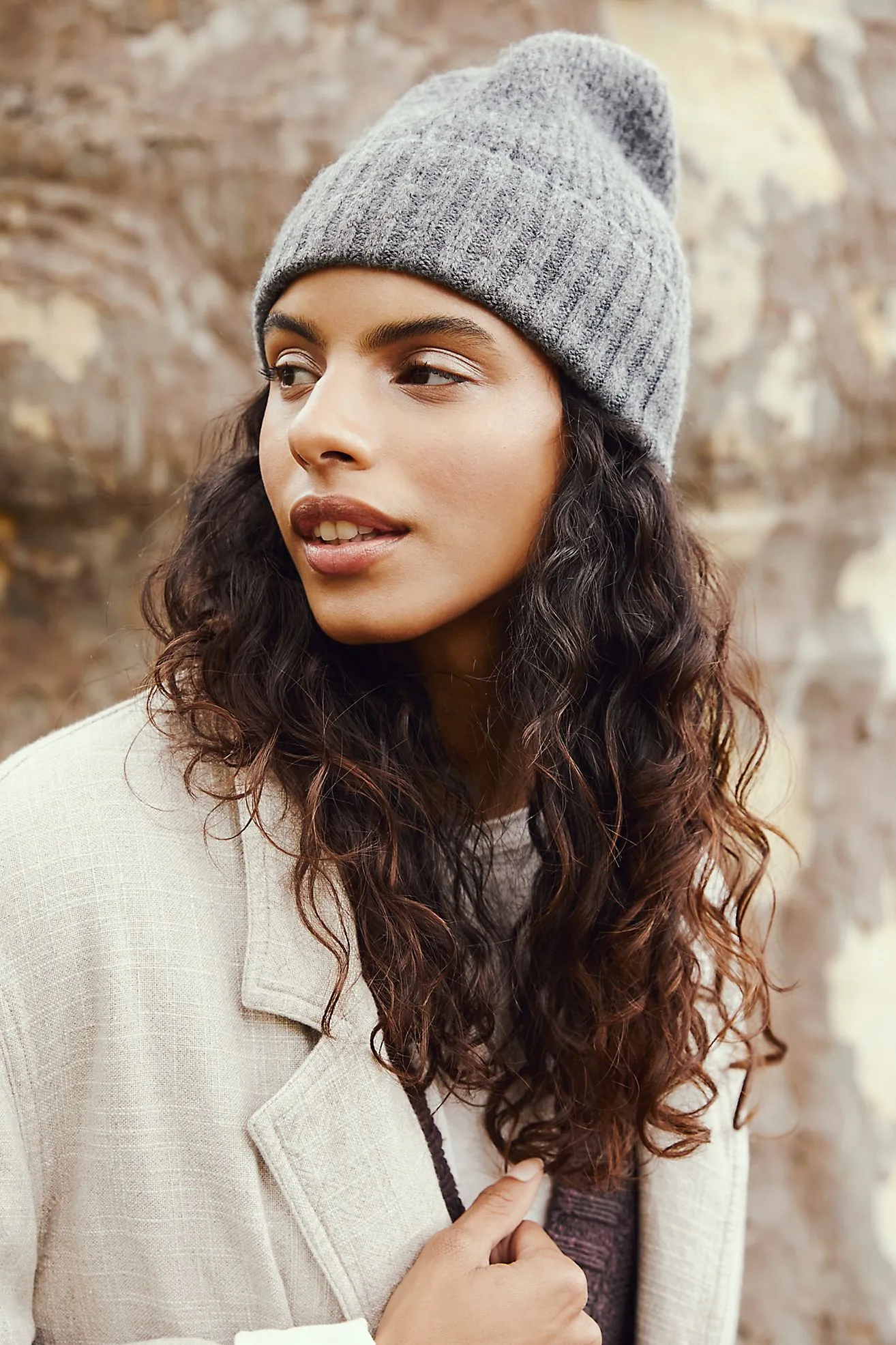 WINNIE WAFFLE CUFF BEANIE