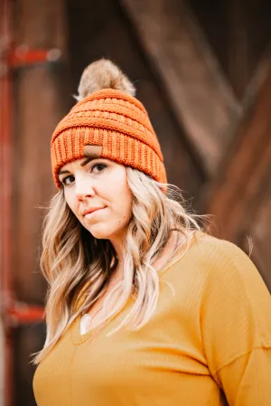 Winter Thrills CC Beanie In Rust