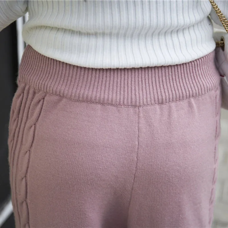 Women's Winter Elastic Casual Warm Pants