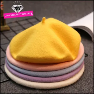 Wool French Beret Beanie