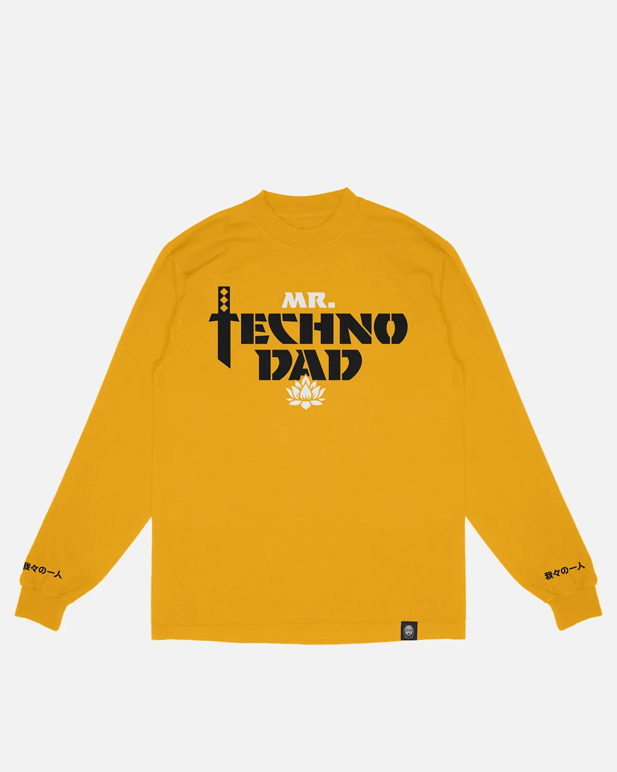 Wordmark Long Sleeve T-Shirt (Yellow)