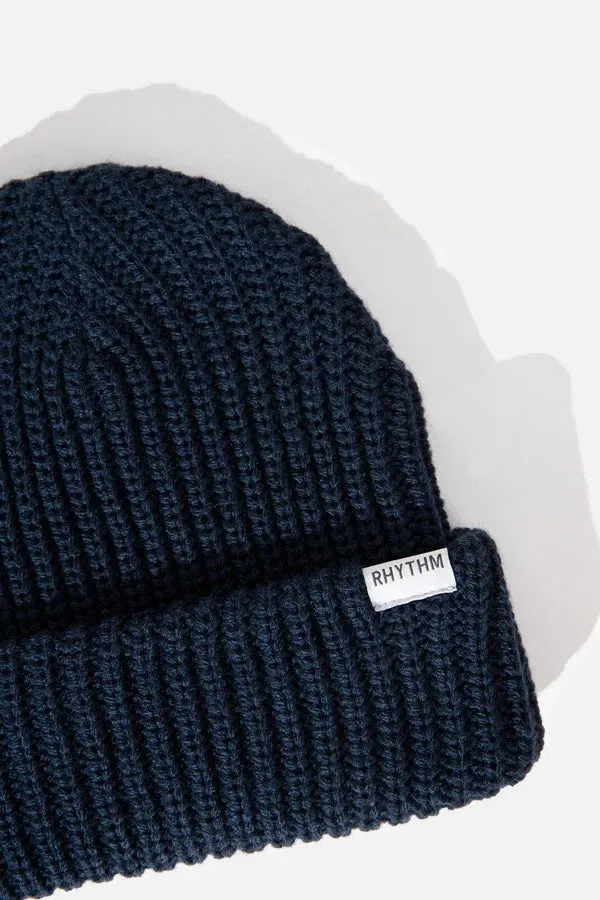 Worn Path Beanie (Navy)