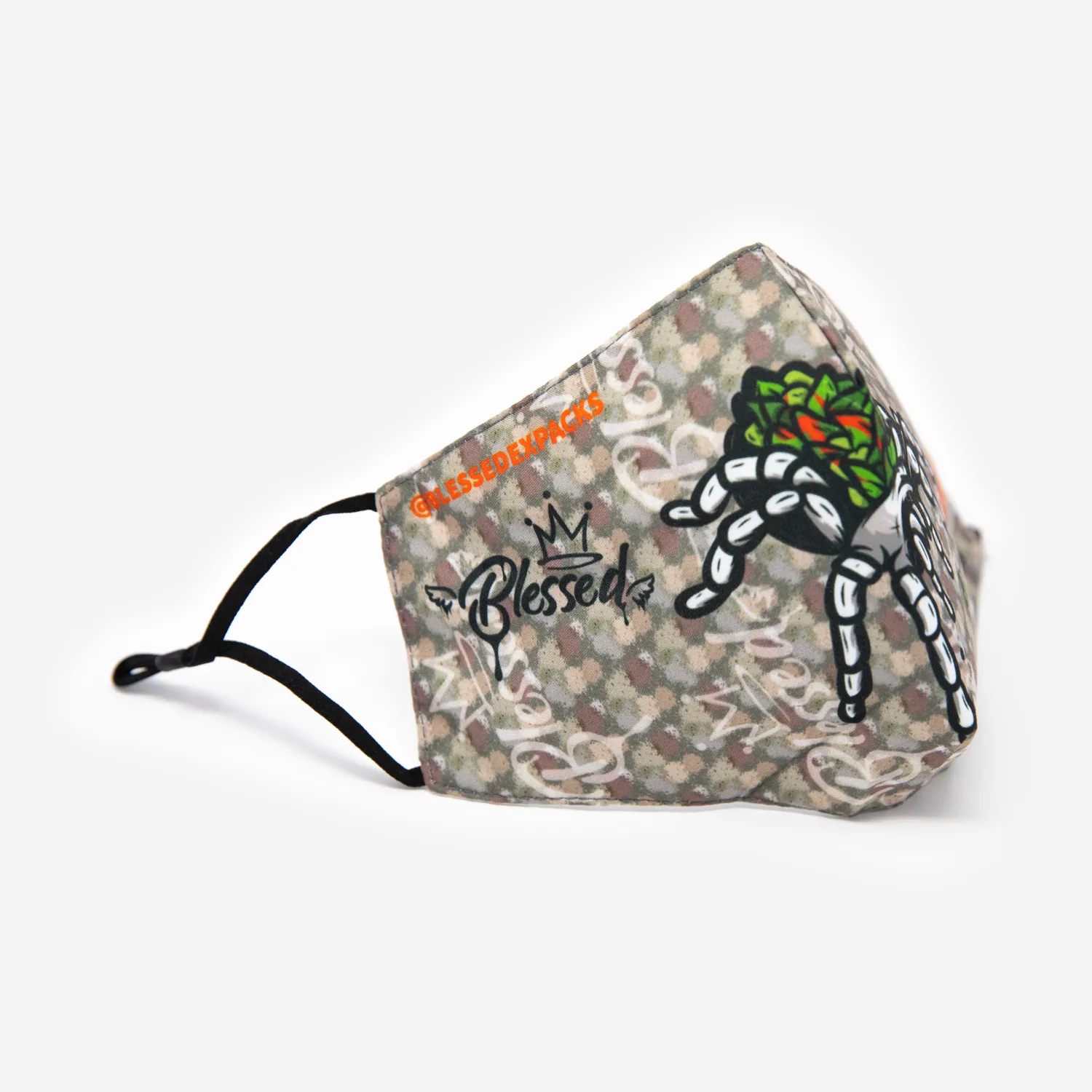 X3 White Widow Face Mask - K95
