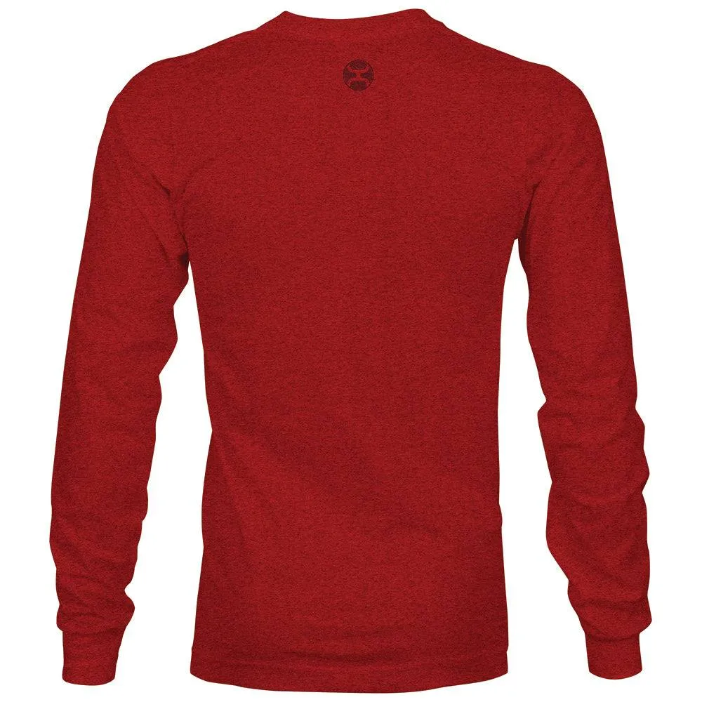 Youth "Rodeo" Red Long Sleeve