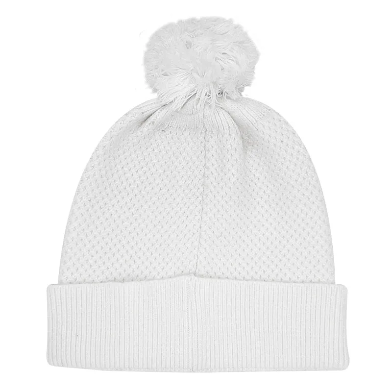 Zoozatz Knit Pom Beanie Hat